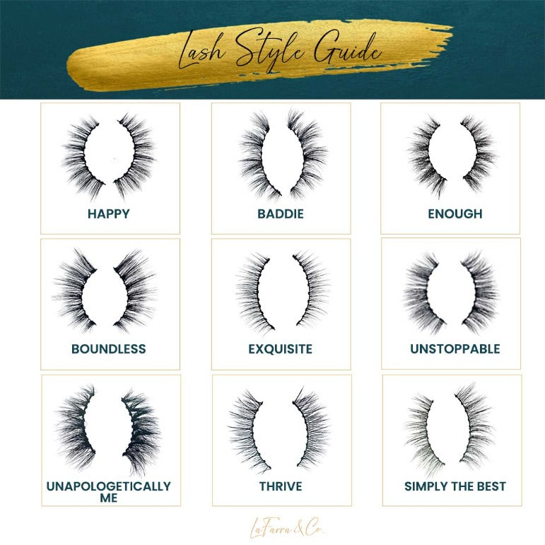 Single Magnetic Lash Kit - Moderate Glam, Colored